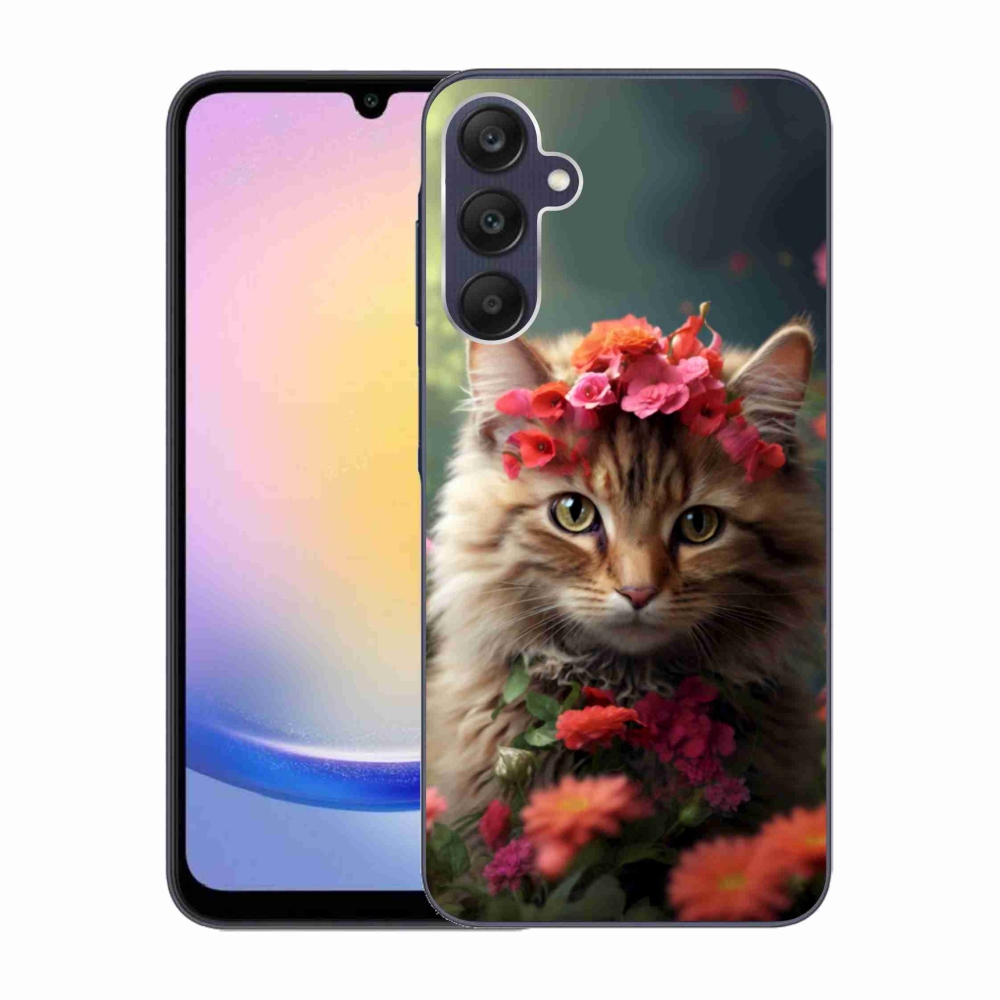 Gélový kryt mmCase na Samsung Galaxy A25 5G - mačacia princezná