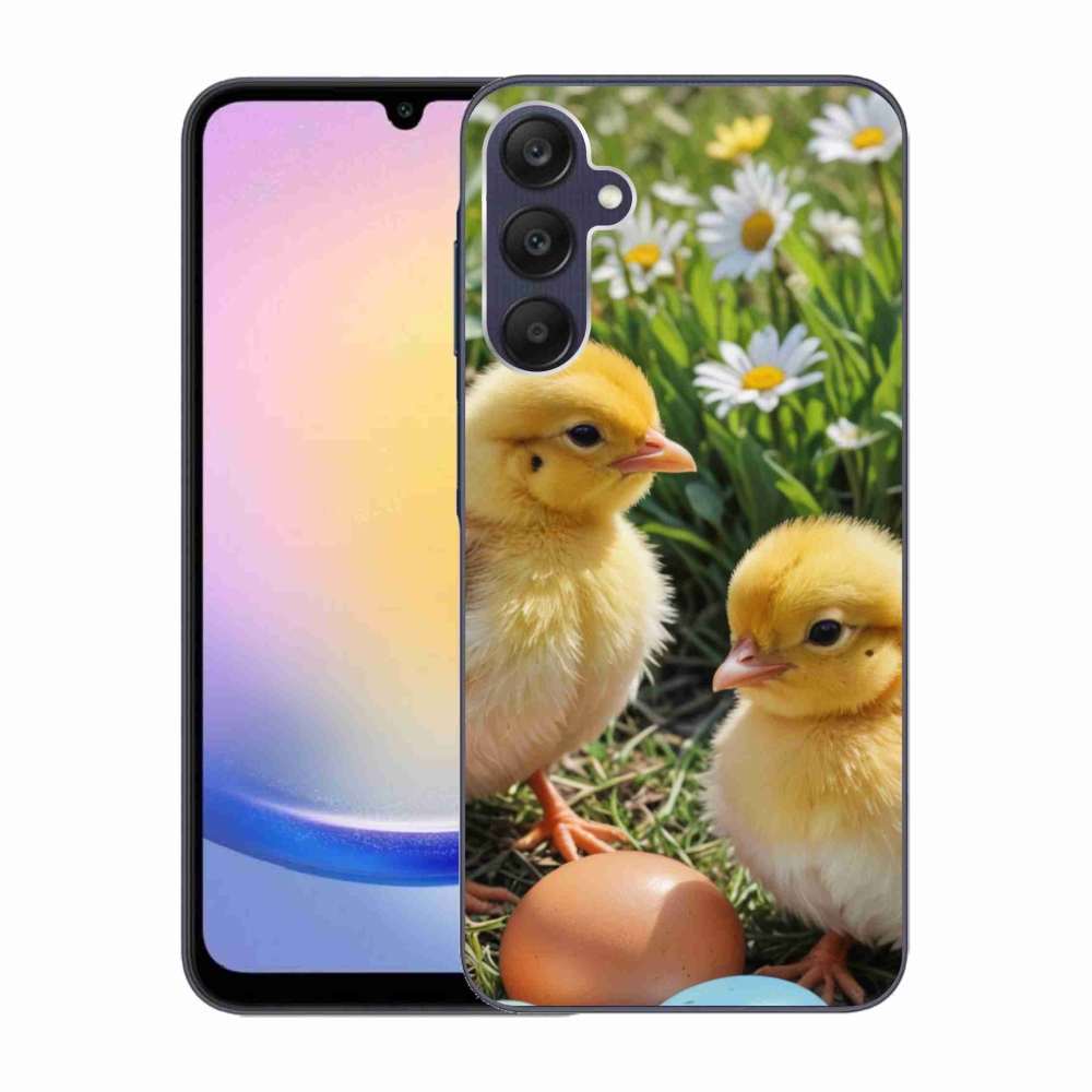 Gélový kryt mmCase na Samsung Galaxy A25 5G - kuriatka