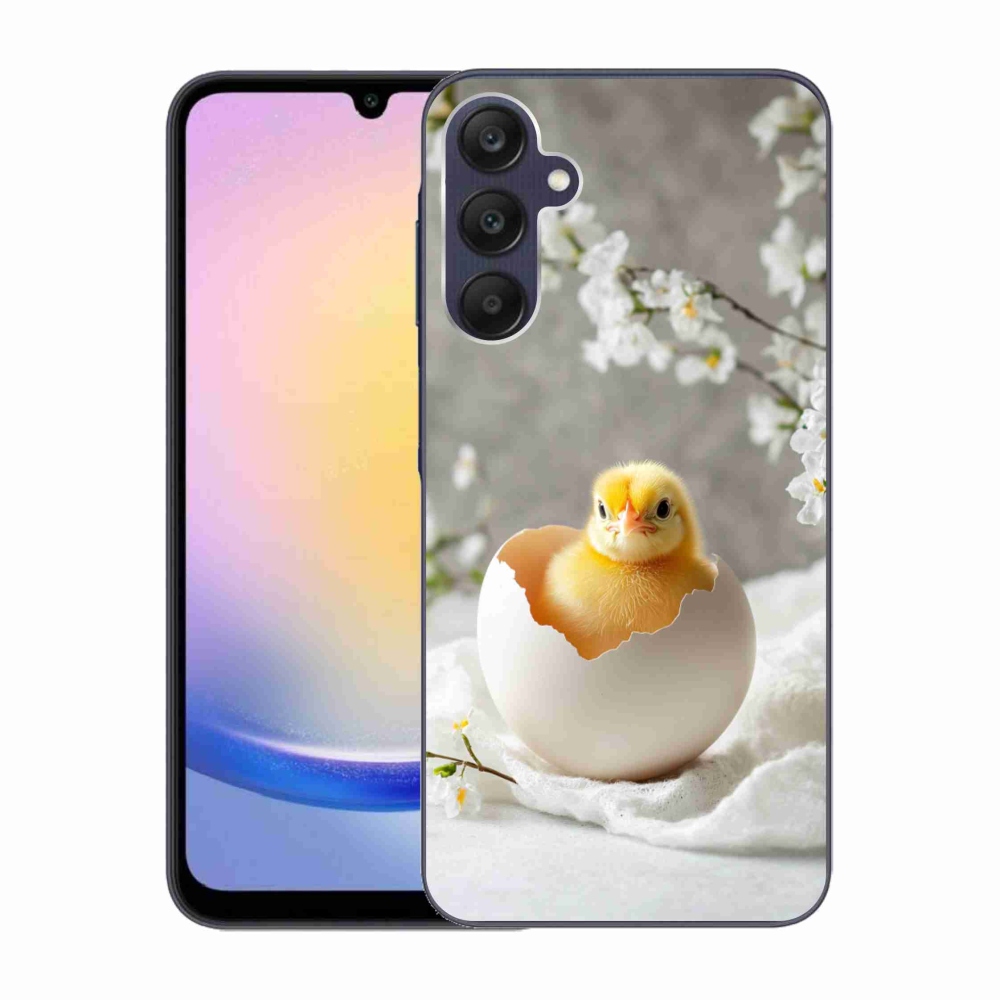 Gélový kryt mmCase na Samsung Galaxy A25 5G - kuriatko