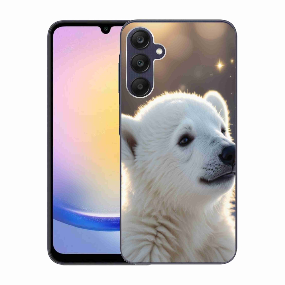 Gélový kryt mmCase na Samsung Galaxy A25 5G - ľadový medveď