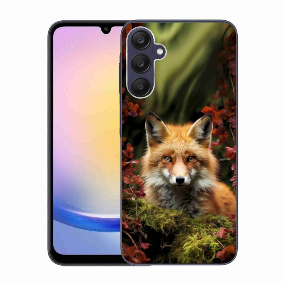 Gélový kryt mmCase na Samsung Galaxy A25 5G - líška v lese
