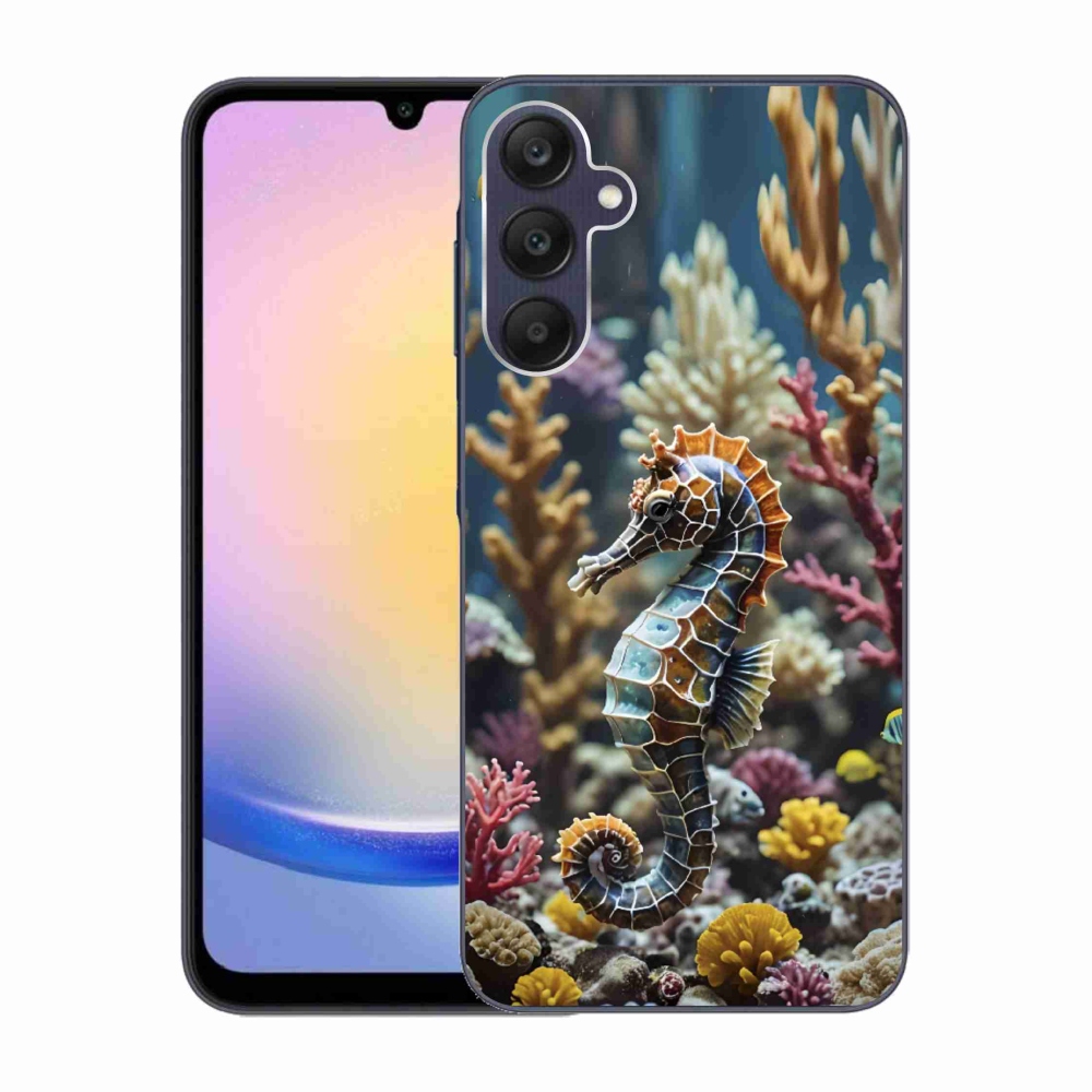 Gélový kryt mmCase na Samsung Galaxy A25 5G - morský koník 2