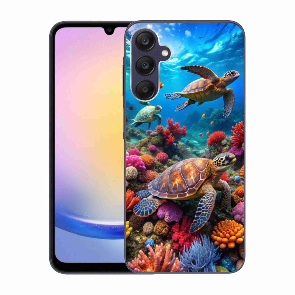 Gélový kryt mmCase na Samsung Galaxy A25 5G - morský svet 2