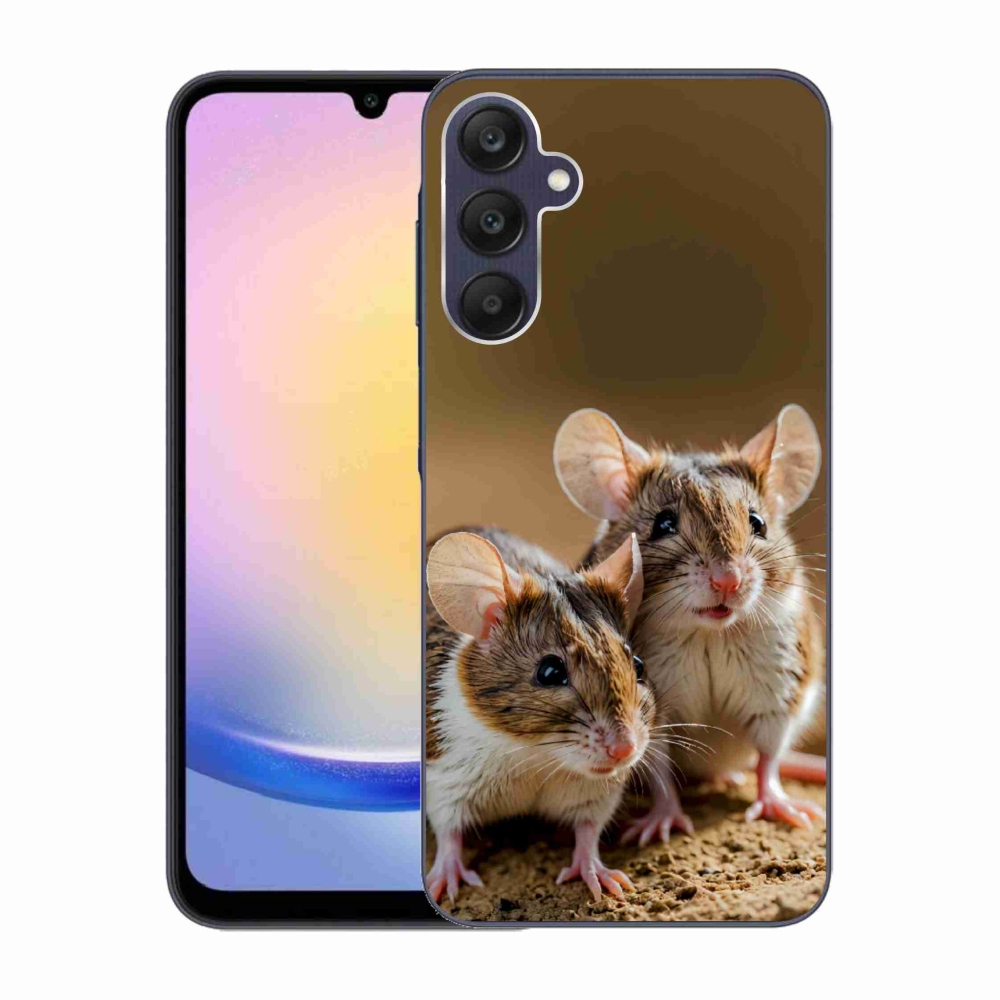 Gélový kryt mmCase na Samsung Galaxy A25 5G - myší duo
