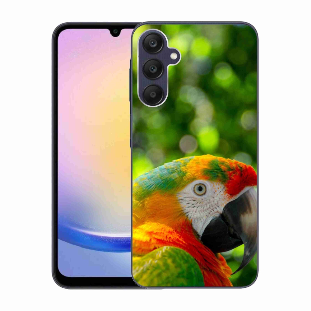 Gélový kryt mmCase na Samsung Galaxy A25 5G - papagáj ara 3