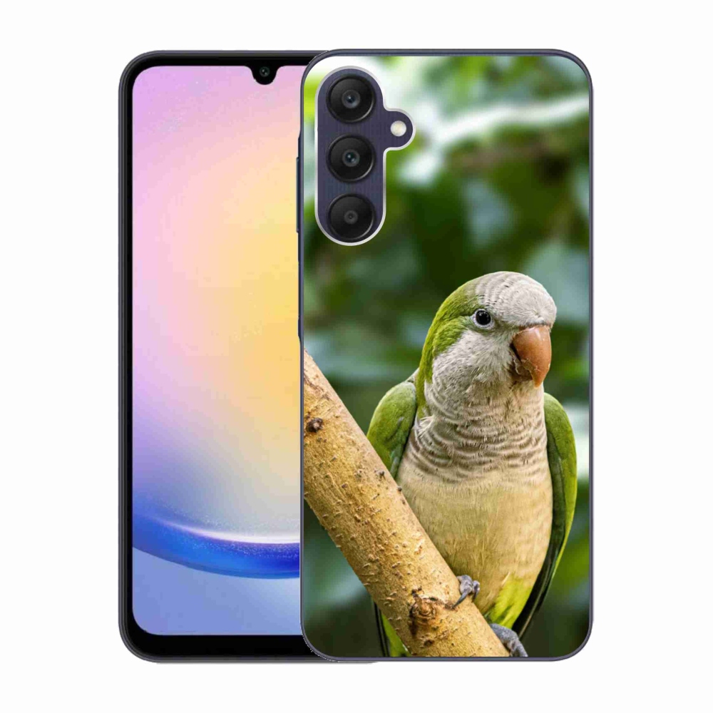 Gélový kryt mmCase na Samsung Galaxy A25 5G - papagáj mníšok