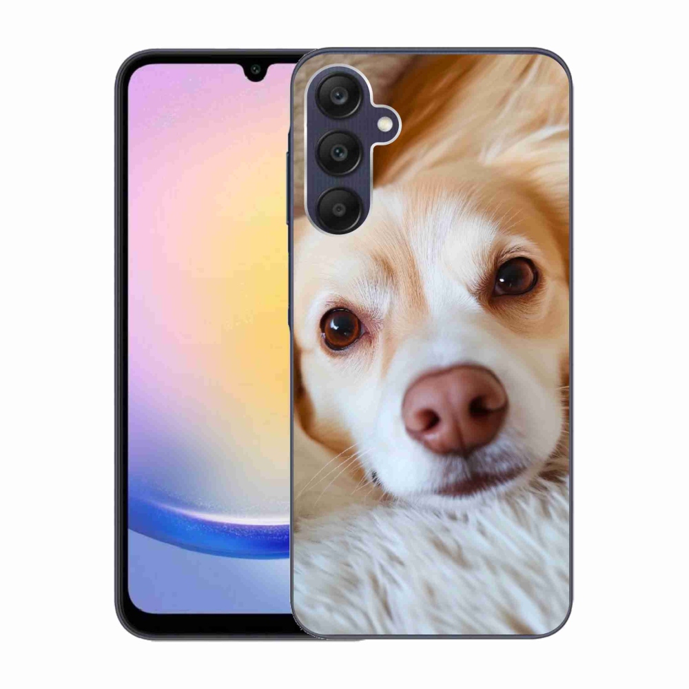 Gélový kryt mmCase na Samsung Galaxy A25 5G - Roztomilá čivava
