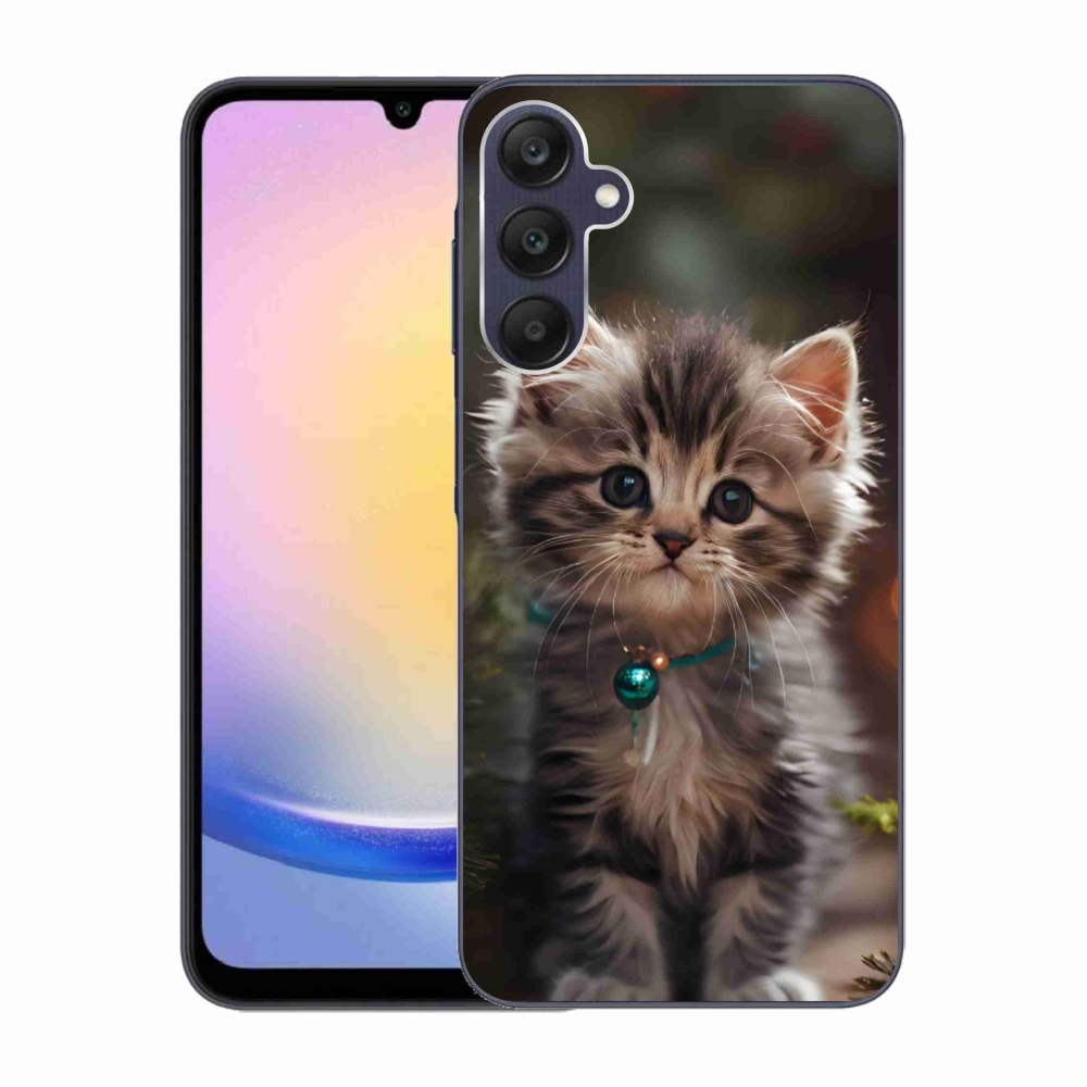 Gélový kryt mmCase na Samsung Galaxy A25 5G - roztomilé mačiatko 11