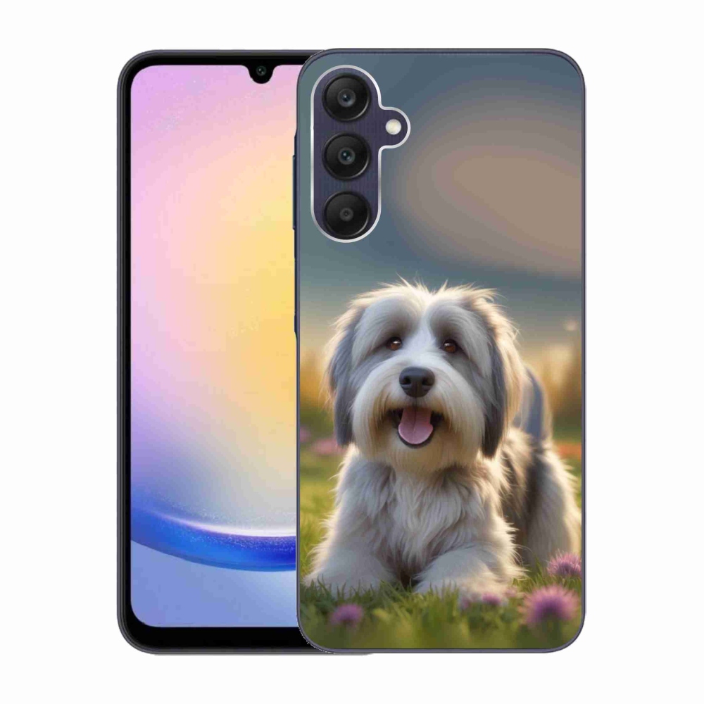 Gélový kryt mmCase na Samsung Galaxy A25 5G - roztomilý havanský psík