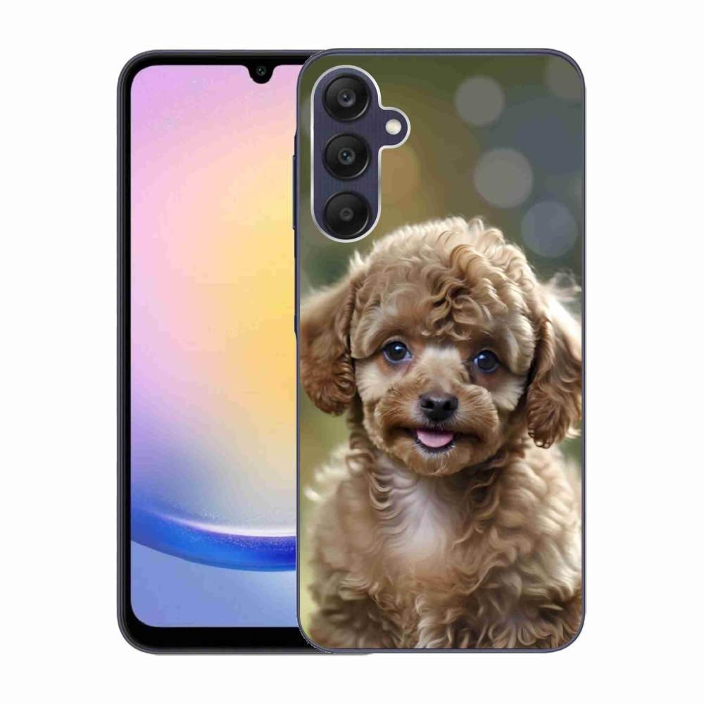 Gélový kryt mmCase na Samsung Galaxy A25 5G - roztomilý pudel