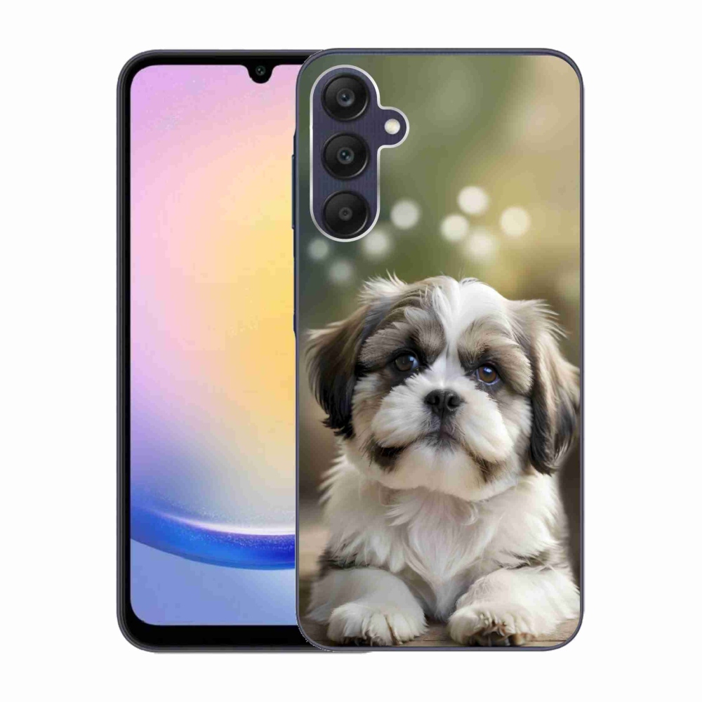 Gélový kryt mmCase na Samsung Galaxy A25 5G - roztomilý shih-tzu