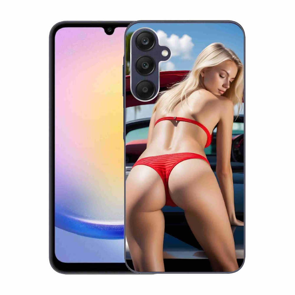 Gélový kryt mmCase Samsung Galaxy A25 5G - sexy žena 2