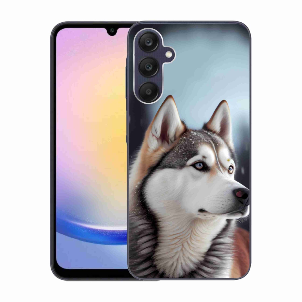 Gélový kryt mmCase na Samsung Galaxy A25 5G - sibírsky husky
