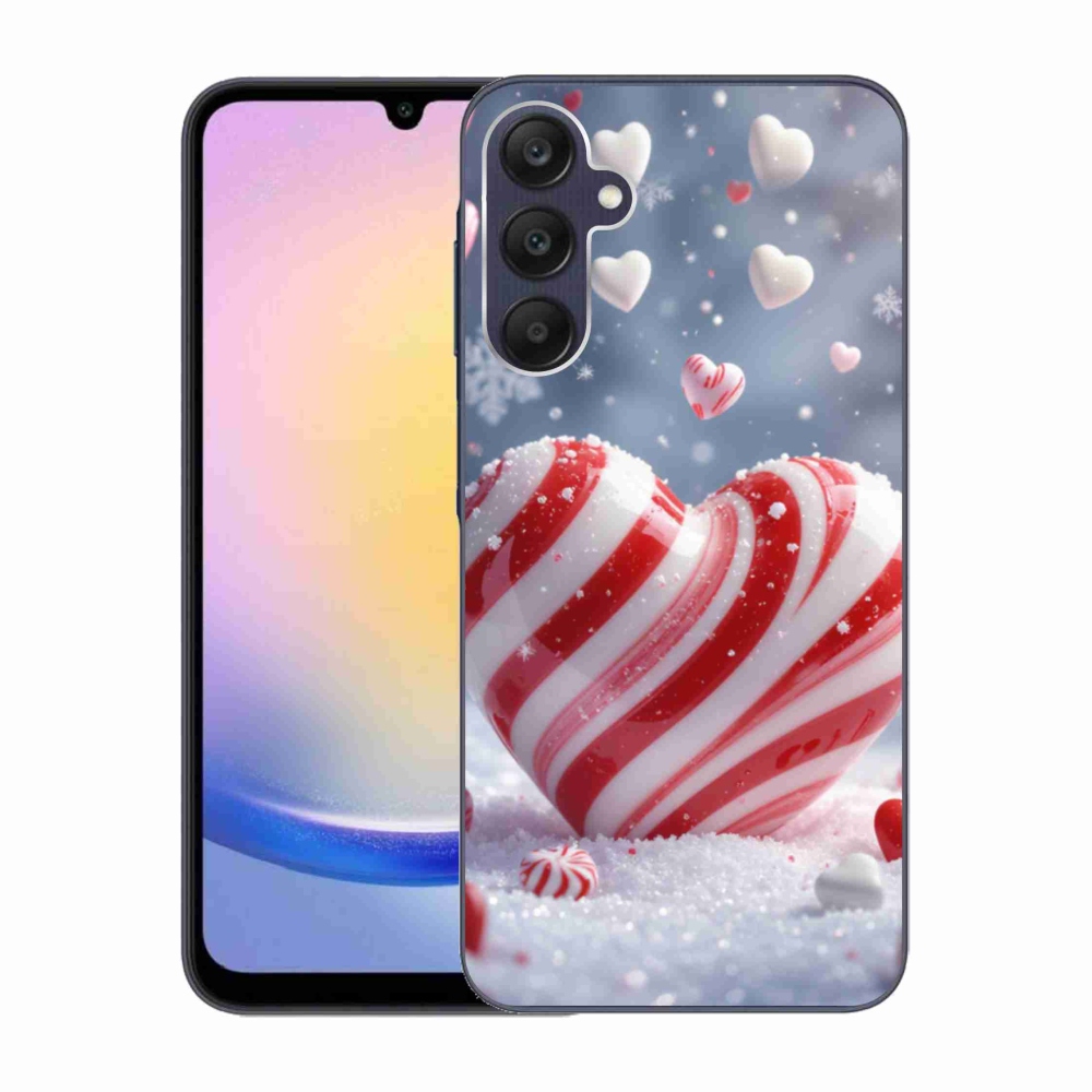 Gélový kryt mmCase na Samsung Galaxy A25 5G - sladké srdce