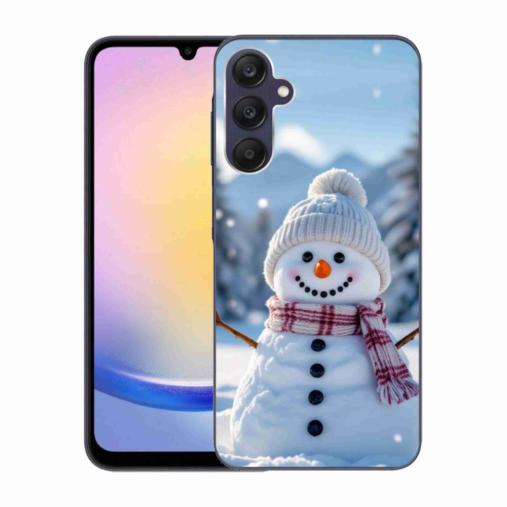 Gélový kryt mmCase na Samsung Galaxy A25 5G - snehuliak 3
