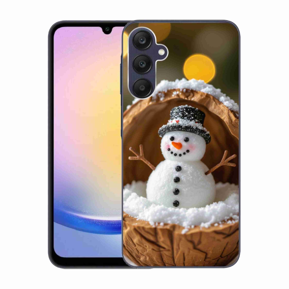 Gélový kryt mmCase na Samsung Galaxy A25 5G - snehuliak 4
