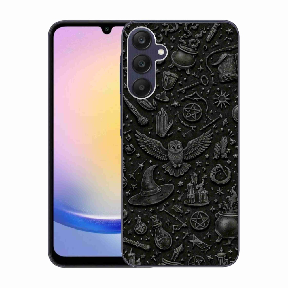 Gélový kryt mmCase na Samsung Galaxy A25 5G - tmavý magický svet