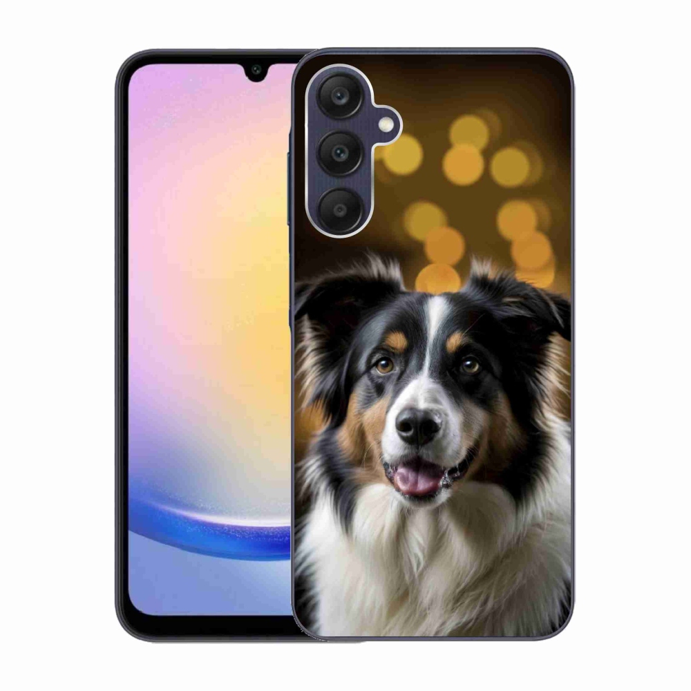 Gélový kryt mmCase na Samsung Galaxy A25 5G - usmievavý austrálsky ovčiak