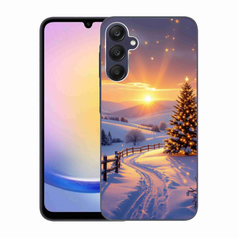 Gélový kryt mmCase na Samsung Galaxy A25 5G - zimná krajina