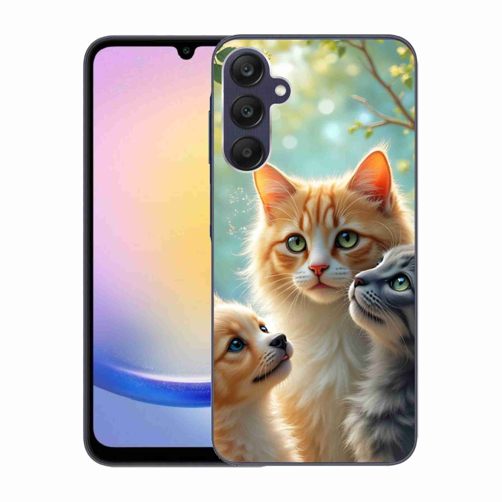 Gélový kryt mmCase na Samsung Galaxy A25 5G - zvieracie priateľstvo 2