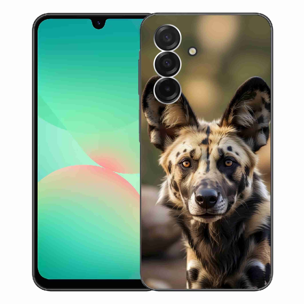 Gélový kryt mmCase Samsung Galaxy A26 5G - africký divoký pes