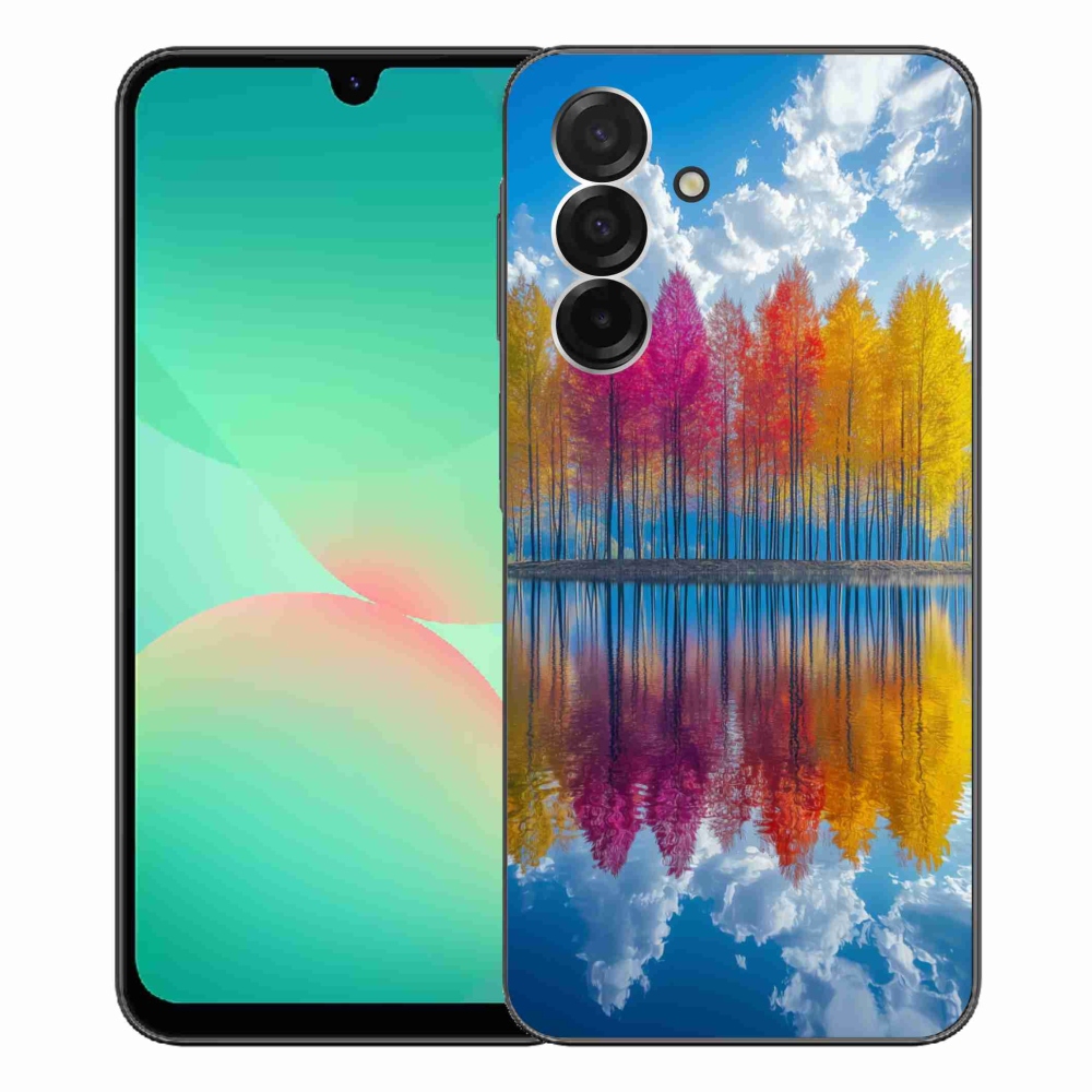Gélový kryt mmCase na Samsung Galaxy A26 5G - farebné stromy