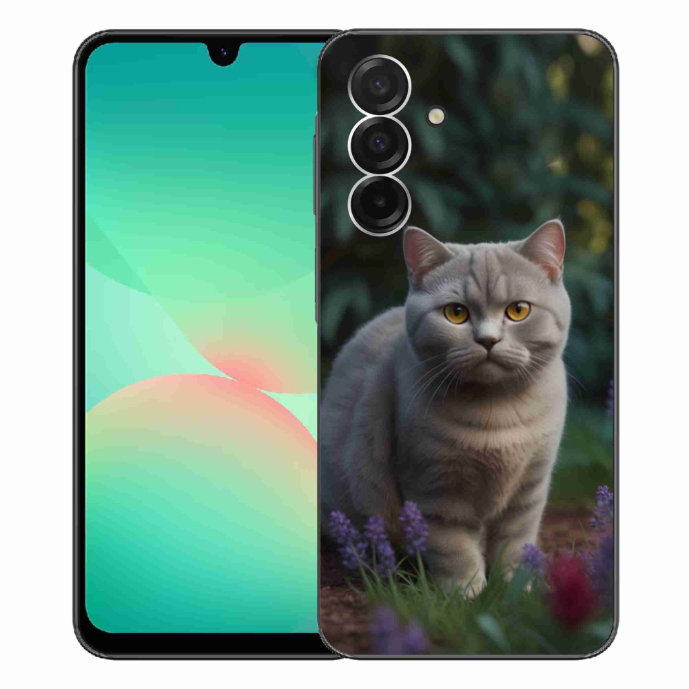 Gélový kryt mmCase na Samsung Galaxy A26 5G - britská mačka