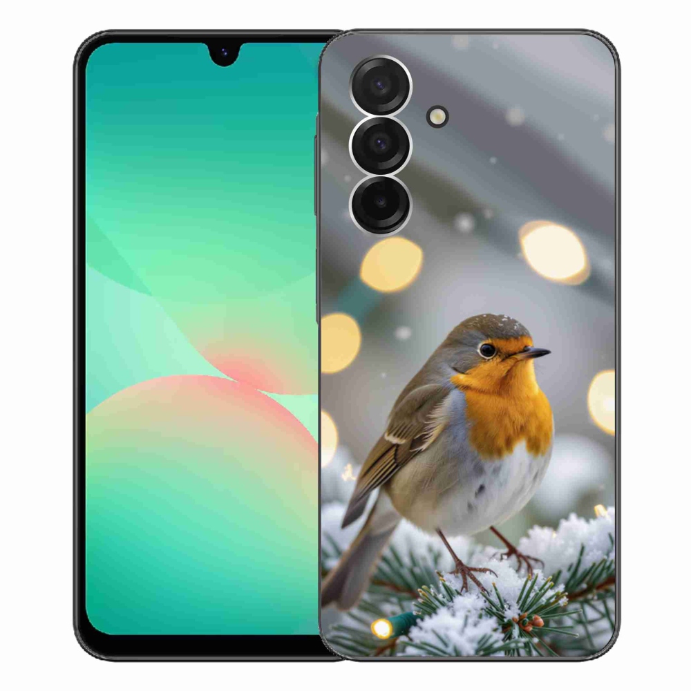 Gélový kryt mmCase na Samsung Galaxy A26 5G - červienka v zime