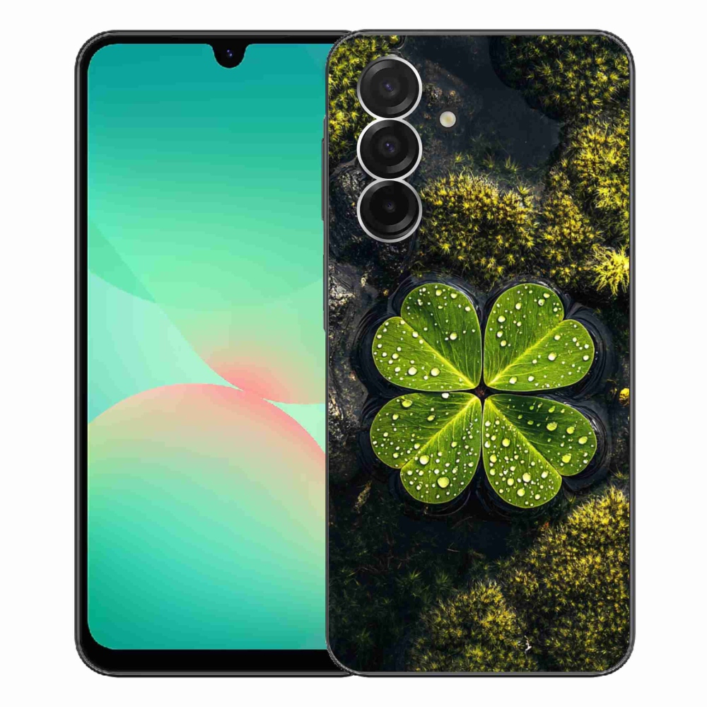 Gélový kryt mmCase na Samsung Galaxy A26 5G - štvorlístok