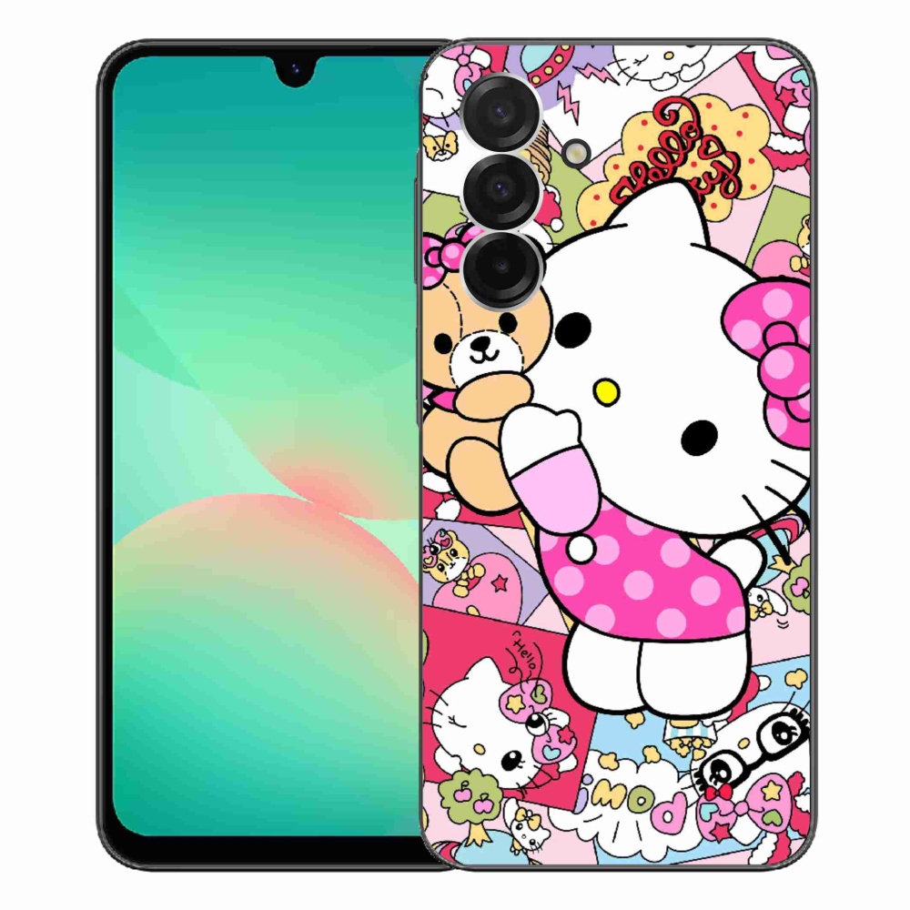 Gélový kryt mmCase na Samsung Galaxy A26 5G - cute kitty
