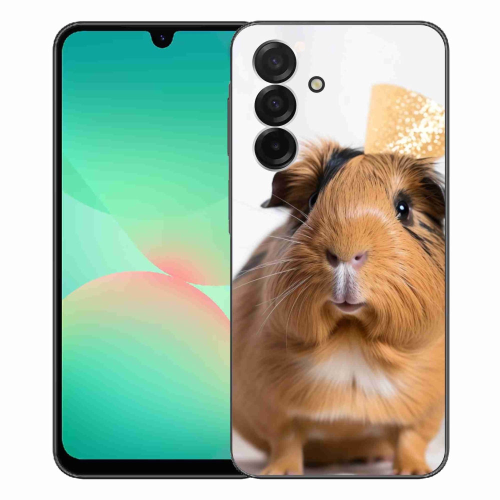 Gélový kryt mmCase na Samsung Galaxy A26 5G - hnedé morča