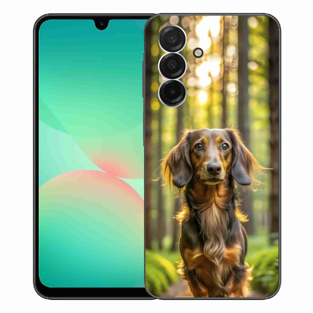 Gélový kryt mmCase na Samsung Galaxy A26 5G - jazvečík 4