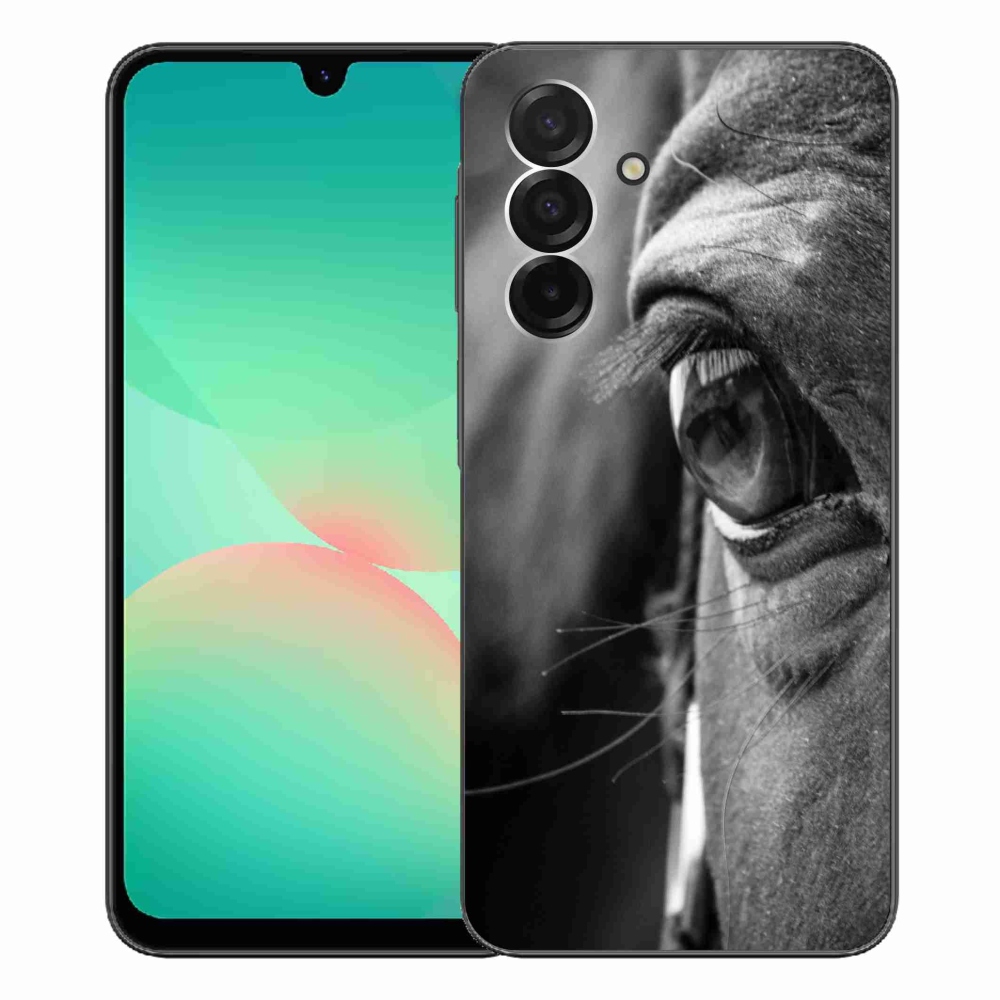 Gélový kryt mmCase na Samsung Galaxy A26 5G - konský pohľad