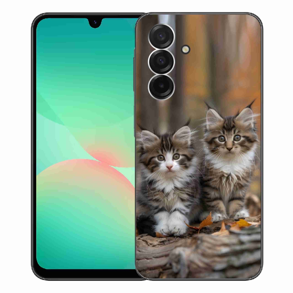 Gélový kryt mmCase na Samsung Galaxy A26 5G - mačacie duo 3