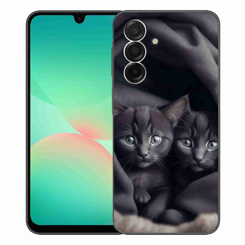 Gélový kryt mmCase na Samsung Galaxy A26 5G - mačacie duo