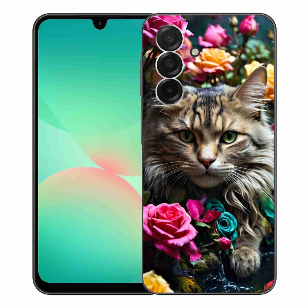 Gélový kryt mmCase na Samsung Galaxy A26 5G - mačacie pohľad 2