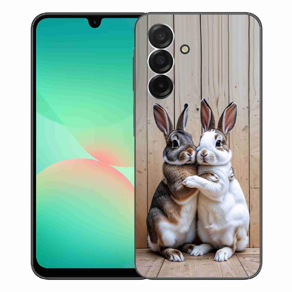 Gélový kryt mmCase na Samsung Galaxy A26 5G - králičie pár