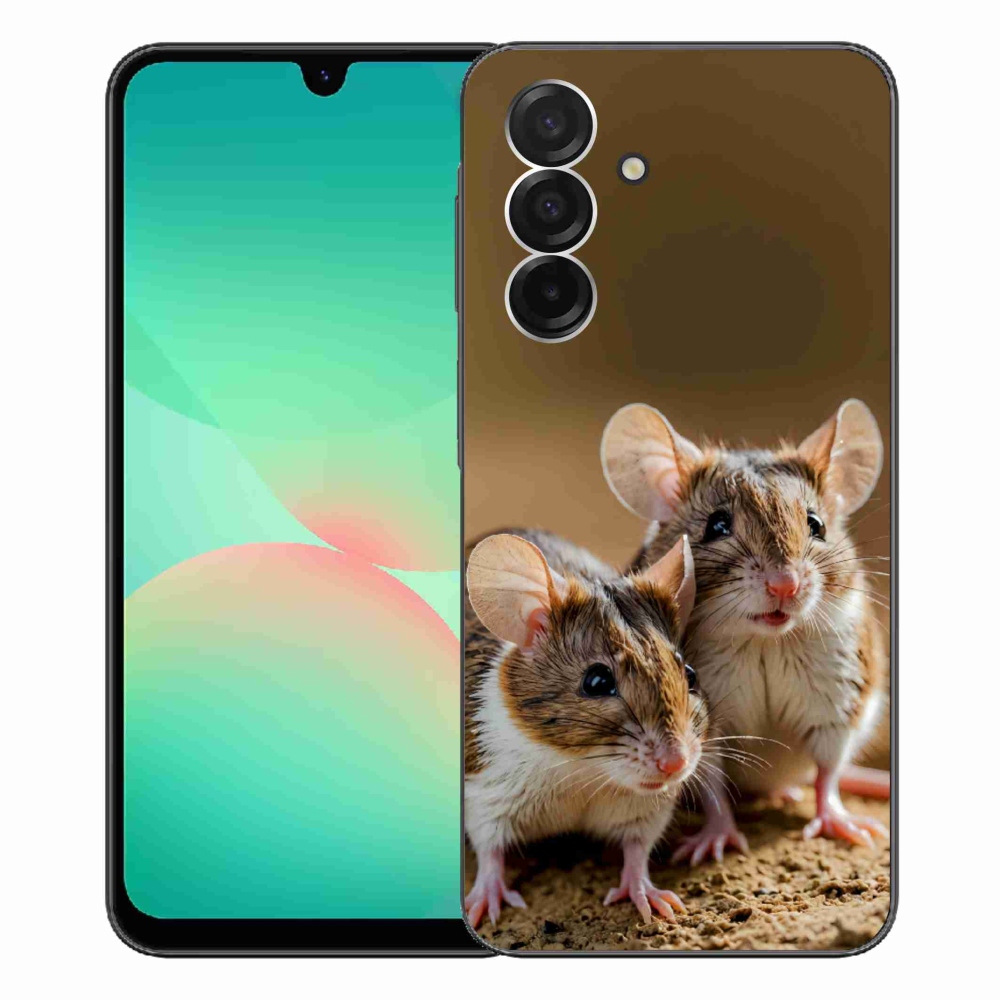 Gélový kryt mmCase na Samsung Galaxy A26 5G - myší duo