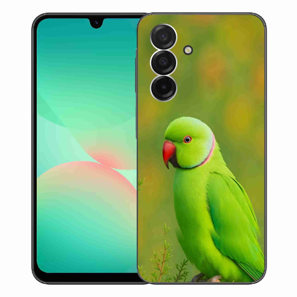 Gélový kryt mmCase na Samsung Galaxy A26 5G - papagáj alexander 2