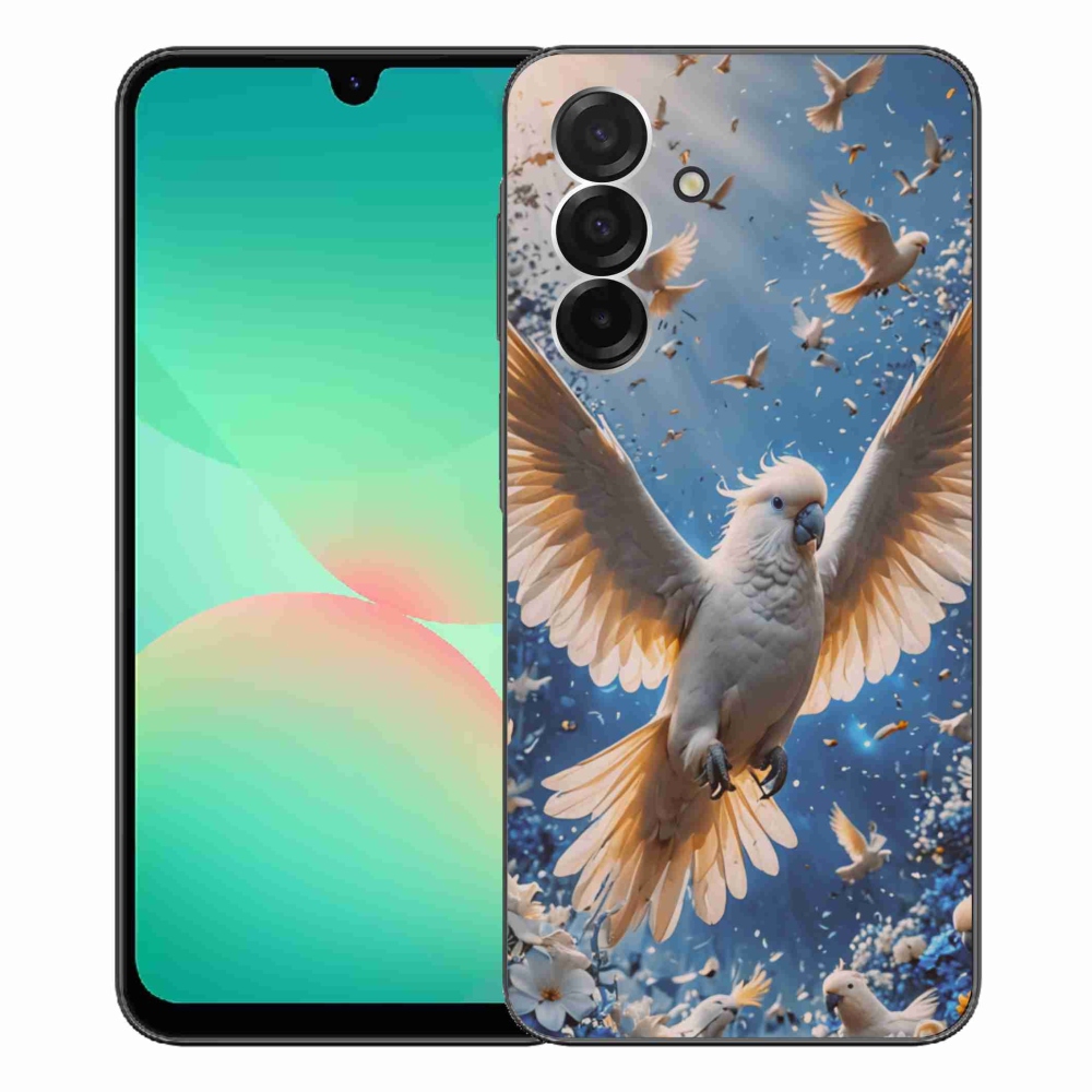 Gélový kryt mmCase na Samsung Galaxy A26 5G - papagáj kakadu
