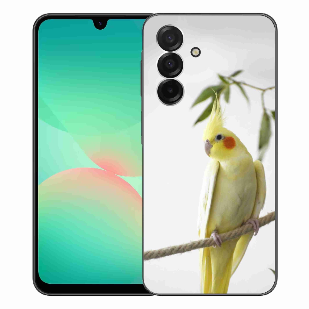 Gélový kryt mmCase na Samsung Galaxy A26 5G - papagáj korela chocholatá