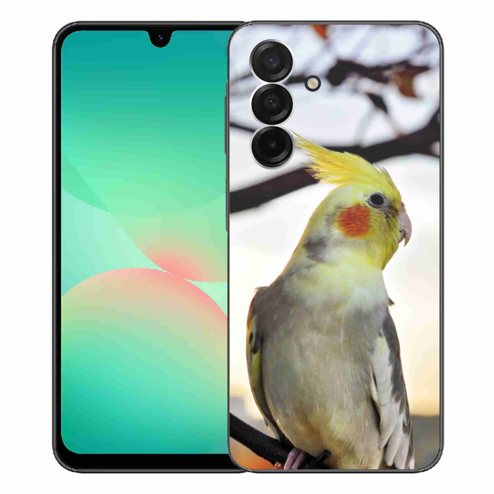Gélový kryt mmCase na Samsung Galaxy A26 5G - papagáj korela