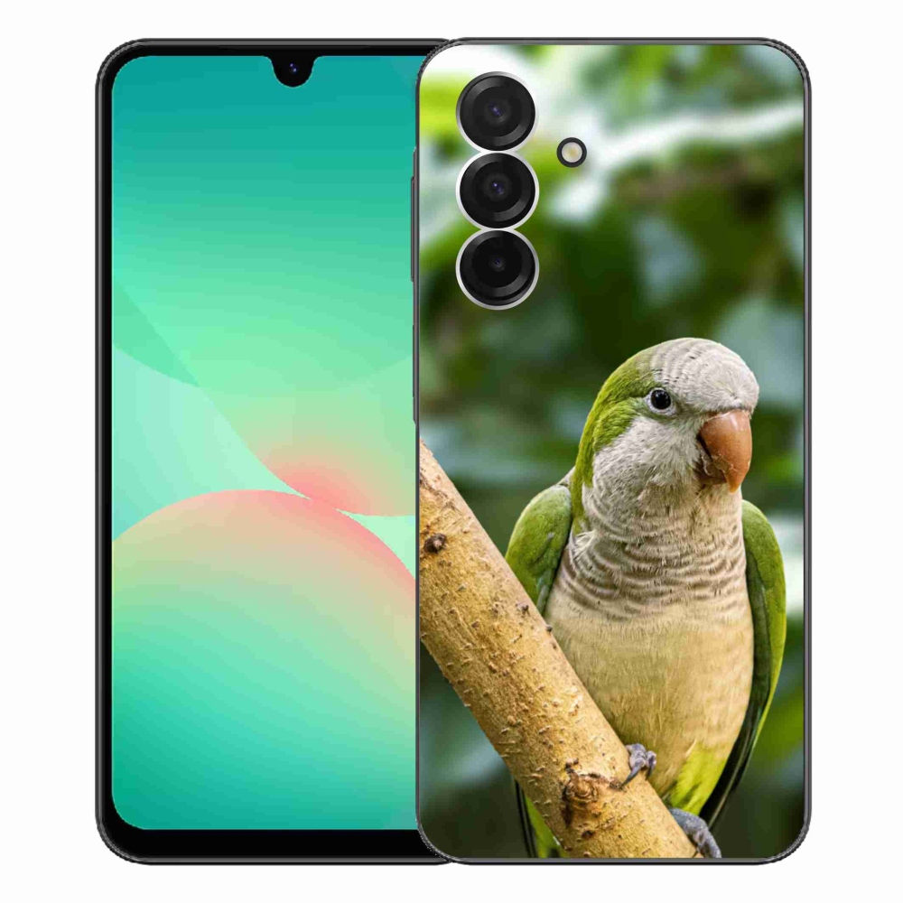 Gélový kryt mmCase na Samsung Galaxy A26 5G - papagáj mníšok