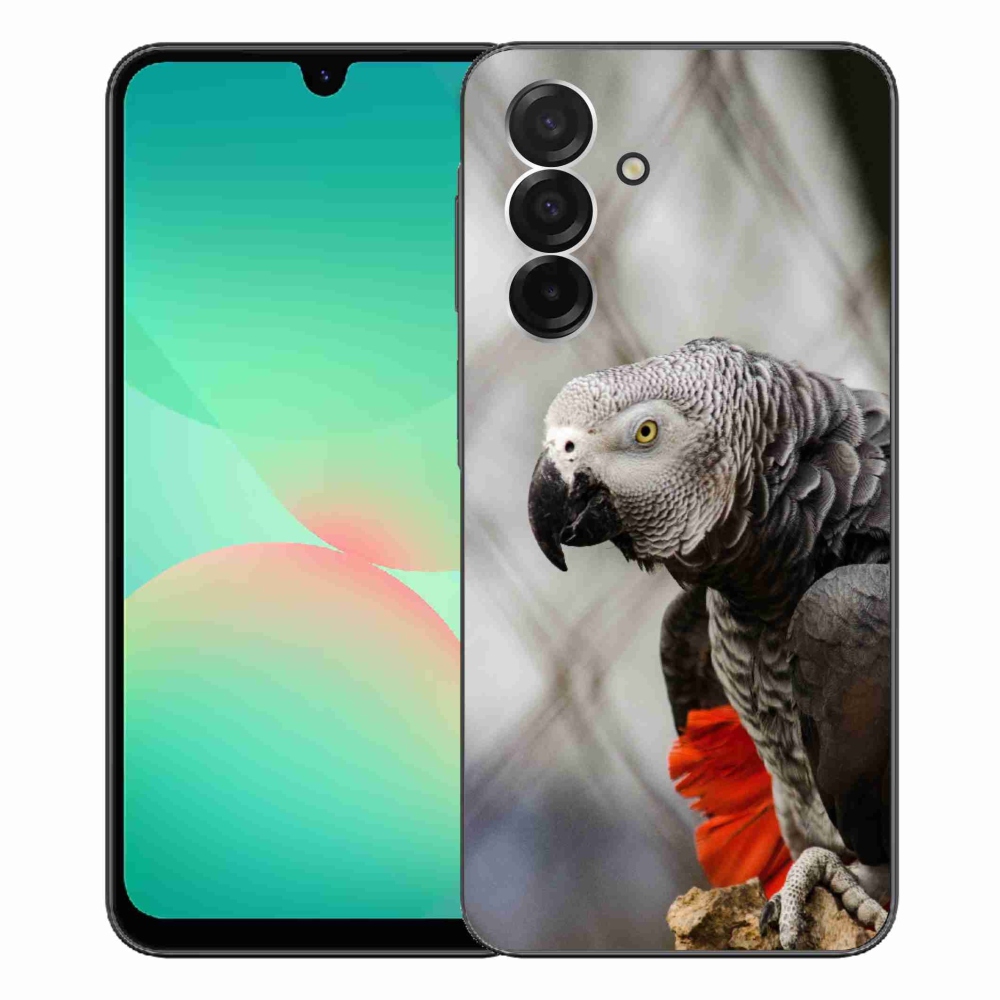 Gélový kryt mmCase na Samsung Galaxy A26 5G - papagáj žako 3