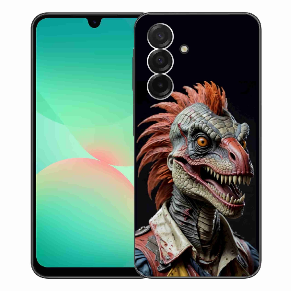 Gélový kryt mmCase na Samsung Galaxy A26 5G - punk dinosaurus