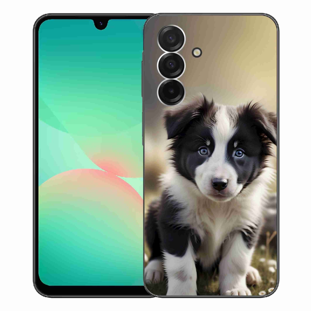 Gélový kryt mmCase na Samsung Galaxy A26 5G - roztomilá border kólia
