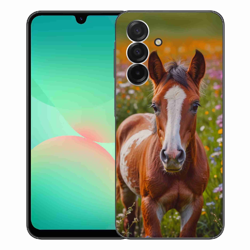 Gélový kryt mmCase na Samsung Galaxy A26 5G - roztomilé žriebä