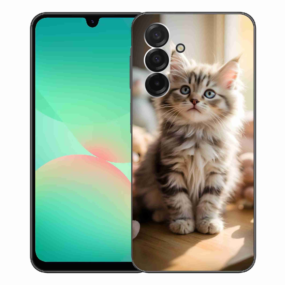 Gélový kryt mmCase na Samsung Galaxy A26 5G - roztomilé mačiatko 10