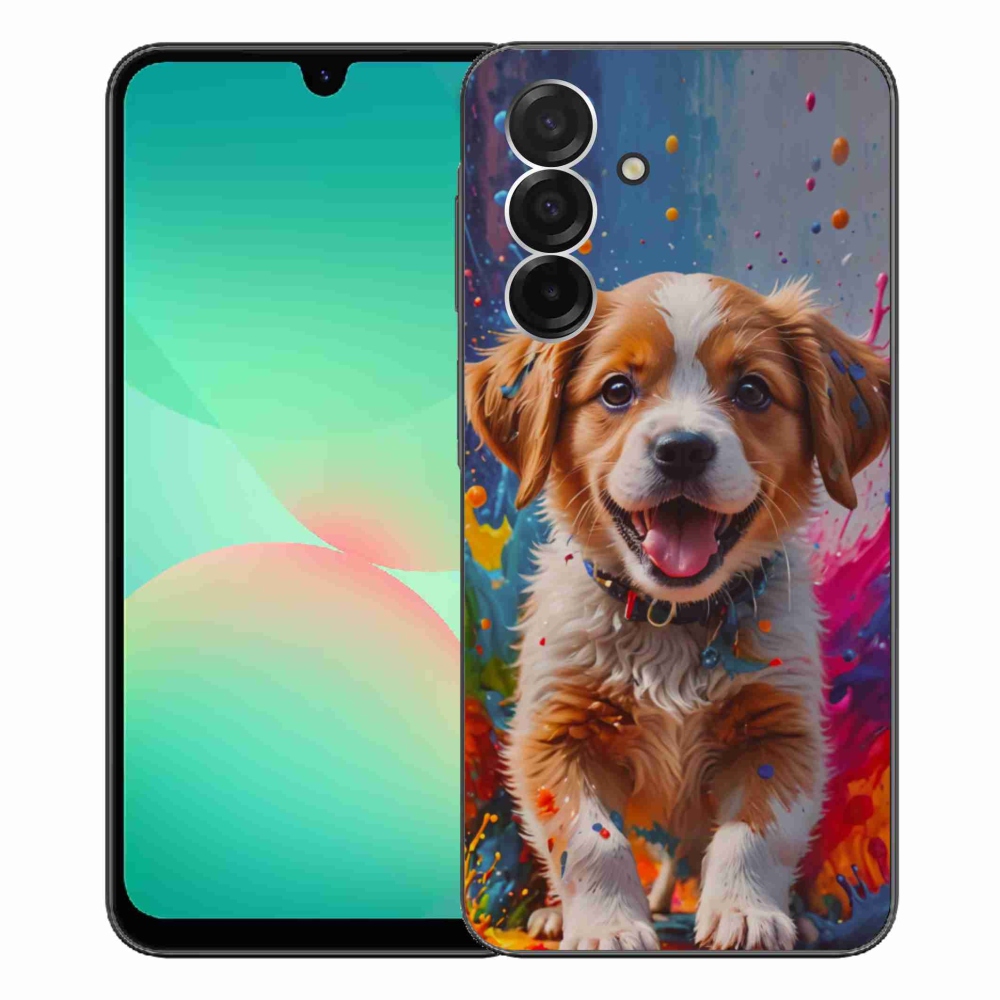 Gélový kryt mmCase na Samsung Galaxy A26 5G - roztomilé šteňa 3