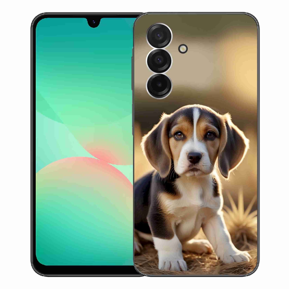 Gélový kryt mmCase na Samsung Galaxy A26 5G - roztomilý bígl